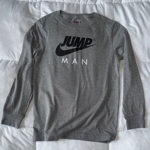Jordan Gray Long Sleeve Tee NWOT